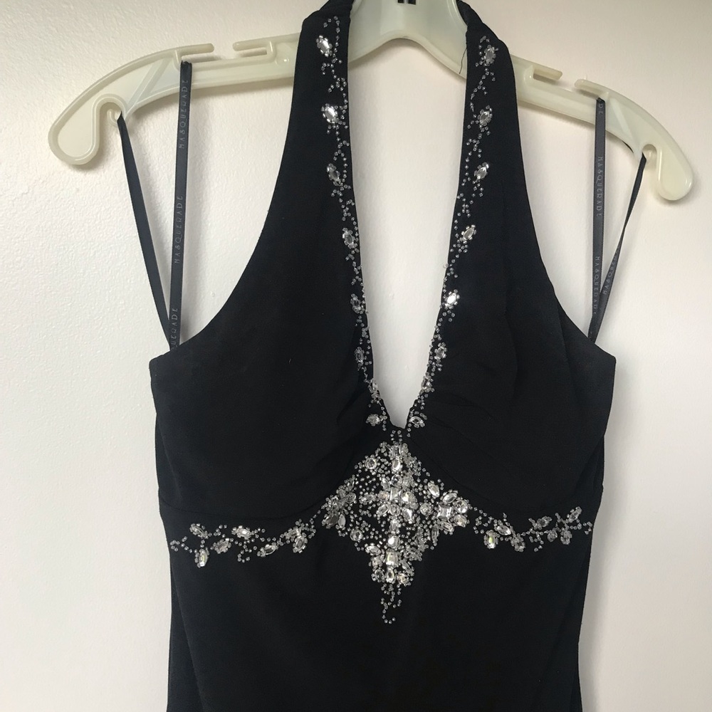 Black formal dress
